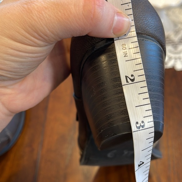 Naturalizer Kaz Women’s Loafer Brown Size 10M | Round Toe | 3” Block Heel | NEW - Picture 9 of 9